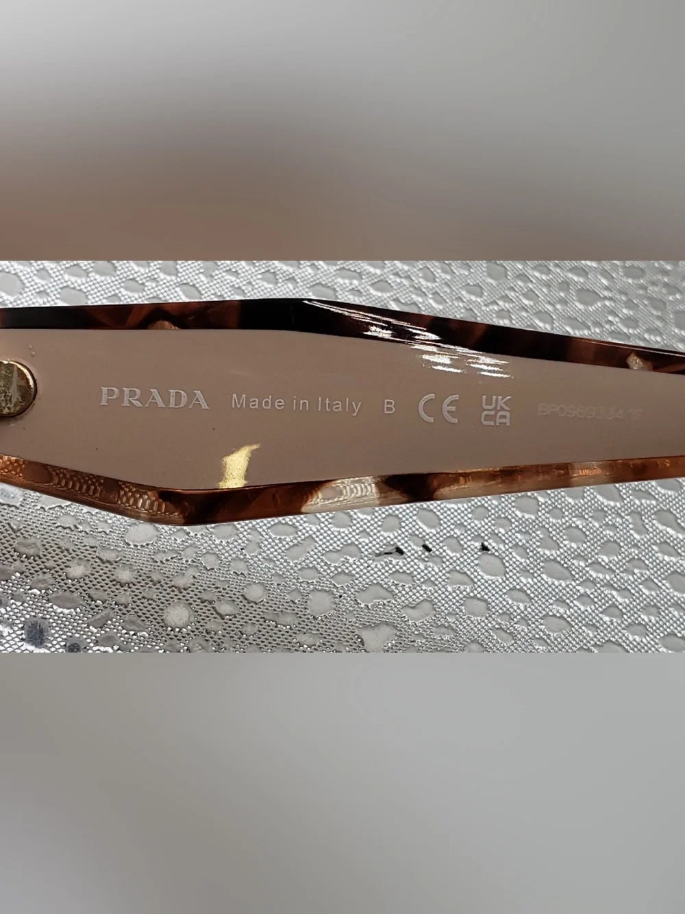 Prada Women's Tortoiseshell Frame Sunglasses with Brown Gradient Lenses